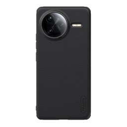 NILLKIN SUPER FROSTED PRO műanyag telefonvédő (ütésállóság, gumírozott, érdes felület) FEKETE Xiaomi Poco F7 Ultra