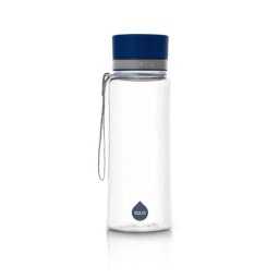 EQUA Sima kék kulacs (BPA mentes) - 600 ml