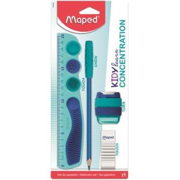 MAPED Írószer készlet, 4 darabos, MAPED "Kidy Learn Concentration"