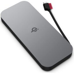 Lenovo powerbank CONS "GO" USB-C Mobile, 10 000 mAh, 30W Qi Wireless akár 15W-ig