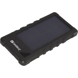 Sandberg hordozható USB 16000 mAh, kültéri napelemes powerbank, okostelefonokhoz, fekete színű