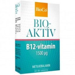 BioCo Bioaktív B12-vitamin tabletta - 60db