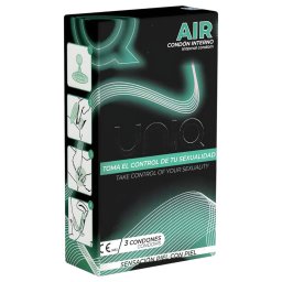 Uniq Air - vékony női óvszer (3 db)
