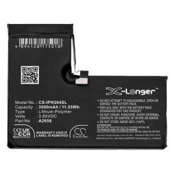 Apple iPhone 13 Pro, Akkumulátor, 3000 mAh, Li-Polymer, Cameron Sino, kompatibilis