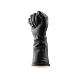 BUTTR Gauntlets - latex fisting, ökölszex kesztyű (fekete)
