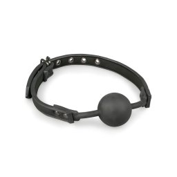 Easytoys - szájpecek szilikon labda (fekete)