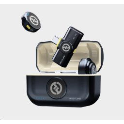 Hollyland Lark M2 USB-C - Vezeték nélküli Lavalier mikrofon USB-C csatlakozóval (Duo, Shine Charcoal)