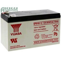 YUASA 12V 45W (8,5Ah) akkumulátor NPW45-12