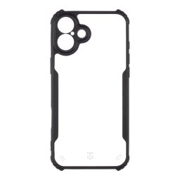 Tactical Quantum lopakodó védőburkolat Apple iPhone 16 Plus készülékhez Clear/Black (átlátszó/fekete)