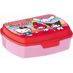 Hello Kitty and Friends funny műanyag szendvicsdoboz