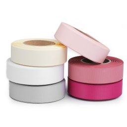 Atlasz selyemszalag kétoldalas szélessége 24 mm matt