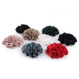 Textil virág varrásra és ragasztásra Ø10 cm