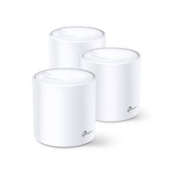 TP-Link Mesh WiFi AX1800 Deco X20 (3 pack; 574Mbps 2,4GHz + 1204Mbps 5GHz; WPA3)