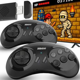 Retro TV játék konzol 5000+ játékkal HDMI, vezeték nélküli kontrollerrel