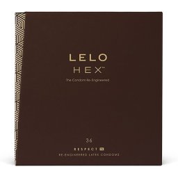 Lelo - Hex Respect XL nagyméretű óvszer (36 db).