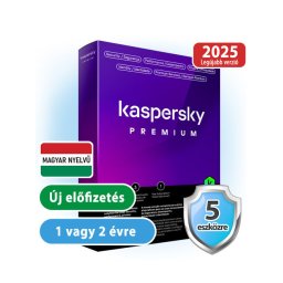 Kaspersky Premium (Total Security 2026) 5 eszközre 2 évre