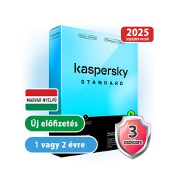 Kaspersky Standard (Antivirus 2026) 3 eszközre 2 évre