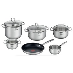 Tefal Edénykészlet 10 részes rozsdamentes Duetto+ G732SA55 Kifutó termék!