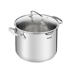 Tefal Fazék fedővel 22 cm rozsdamentes + üveg Duetto+ G7197956