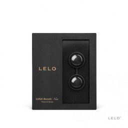 Lelo Luna Beads Noir 2 darab prémium gésagolyó, belső ballasztgolyóval (mini)