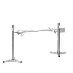 Klarstein Sauenland Survivor, malacsütő grill, forgó nyárs, 12 W, 70 kg max., rozsdamentes acél (GQ5-SauenlandSurvivo)