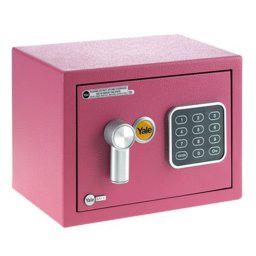 YALE(R) Mini Széf - Digitális zárral PINK