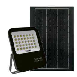 Avide LED Szolár Reflektor 100W CW 6400K különálló napelemmel, távirányítóval