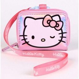 Nyakba akasztható Pénztárca Hello Kitty Kuromi