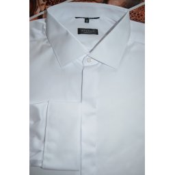 Eterna comfort fit fehér mandzsettás hosszú ujjú ing, 48