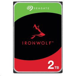 SEAGATE HDD 2TB IRONWOLF (NAS), 3,5", SATAIII, 5400 RPM, 256MB gyorsítótárral