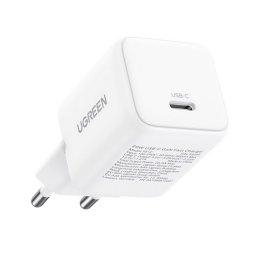 UGREEN X513 hálózati töltő Type-C aljzat (30W, GaN, PD gyorstöltő) FEHÉR