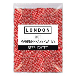 London - epres ízesítésű latex óvszer (1000 db)
