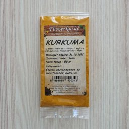 Kurkuma őrölt fűszer, 50g, Fűszerkuckó