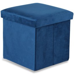 Kék összecsukható ülőke CUBEXO VELVET M