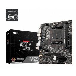 Msi A520M-A PRO AM4 DDR4 alaplap