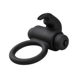EasyToys Bunny - vibrációs péniszgyűrű (fekete)