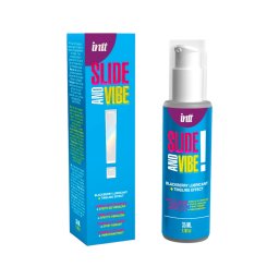 Intt - ehető, bizsergető intim síkosító gél - szeder (35 ml)