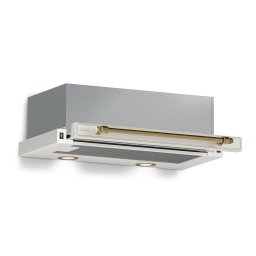 Klarstein Victoria kihúzható páraelszívó, elegáns, retro ihletésű, időtlen, EEC A++ 358,54 m³/h 60 cm (3003A2)