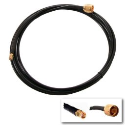 Pigtail 2m 5GHz RF240 RSMA hím(lyuk) - N hím RSMA hím (lyuk)