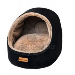 ZooBeeDoo Mini Cave fekhely - fekete 43 x 42 x 37 cm