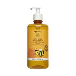 Apivita Mini Bees bőrkímélő tusfürdő gyerekeknek 500ml