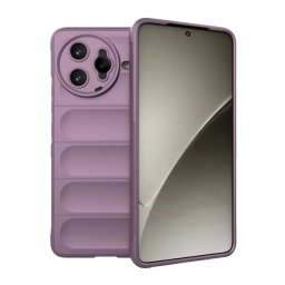 Szilikon telefonvédő (ütésállóság, kameravédő, 3D) LILA Xiaomi Poco F7 Ultra