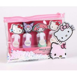 Hello Kitty szövegkiemelő filcek tolltartóban