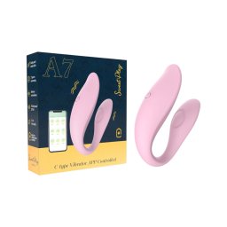 Sweet Play - app-vezérelt párvibrátor pároknak (pink)