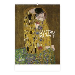 Gustav Klimt, képes falinaptár 2026