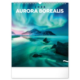 Aurora Borealis, képes falinaptár 2026