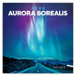 Aurora Borealis, képes lemeznaptár 2026