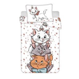 Disney Marie Friends gyerek, ovis ágyneműhuzat 100×135 cm, 40×60 cm
