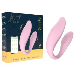 Sweet Play - App-vezérelt párvibrátor (pink)