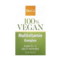 BioCo 100% Vegan Multivitamin Komplex tabletta 30x